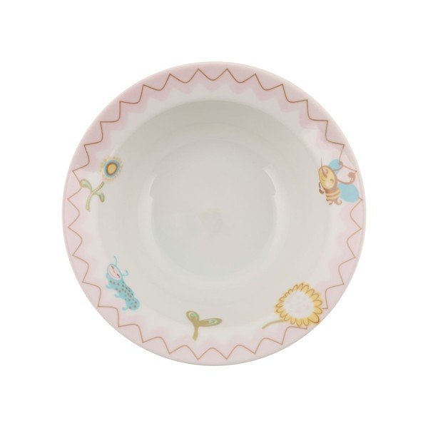 Set da pranzo da 5 pezzi in porcellana per bambini Bloom - Kütahya Porselen-image-2
