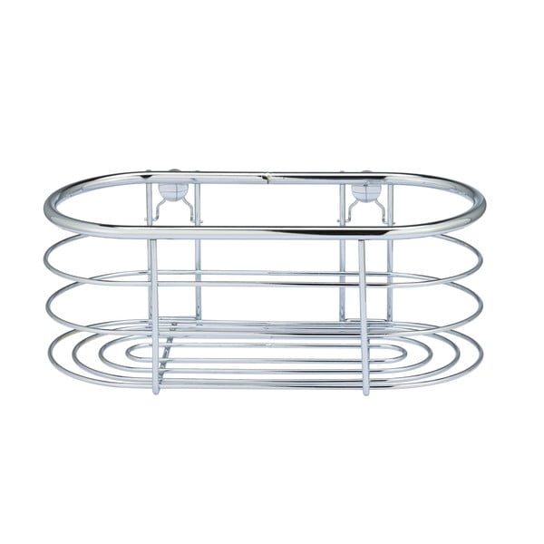 Mensola doccia in argento , 26 x 11 cm Trestina - Wenko-image-3