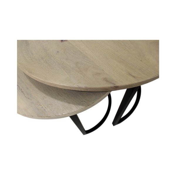 Set di 2 tavolini Ronin, 70 x 46 cm - HSM collection-image-1