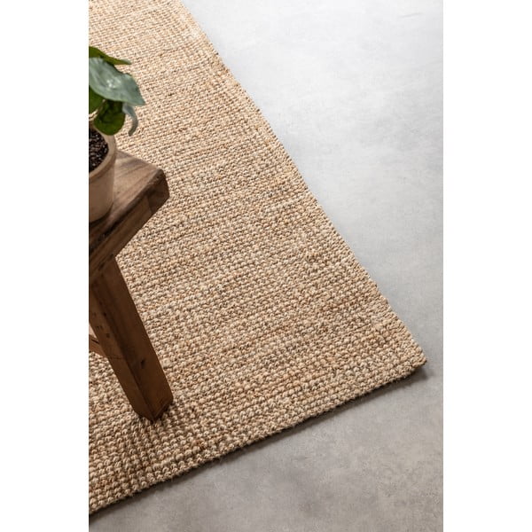 Tappeto di colore naturale in iuta 190x280 cm Bouclé – Hanse Home-image-4
