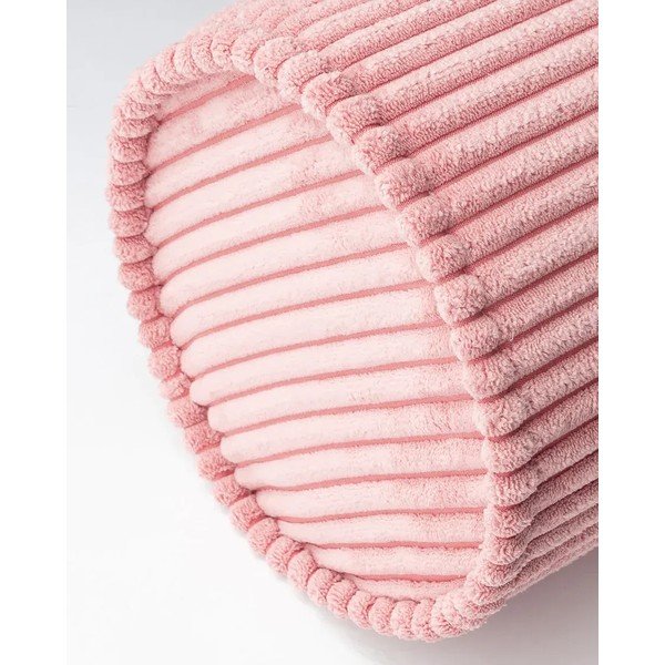 Cuscino per divano da bambini rosa con rivestimento in velluto a coste Roll – Wigiwama-image-4