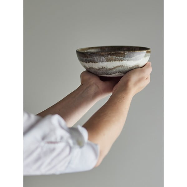 Ciotolina grigia in gres 525 ml Paula – Bloomingville-image-1