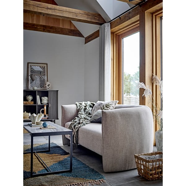 Divano beige 168 cm Bacio - Bloomingville-image-1