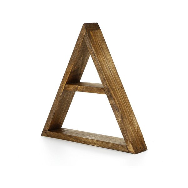 Mensola a muro in legno Geometric - Evila Originals-image-2