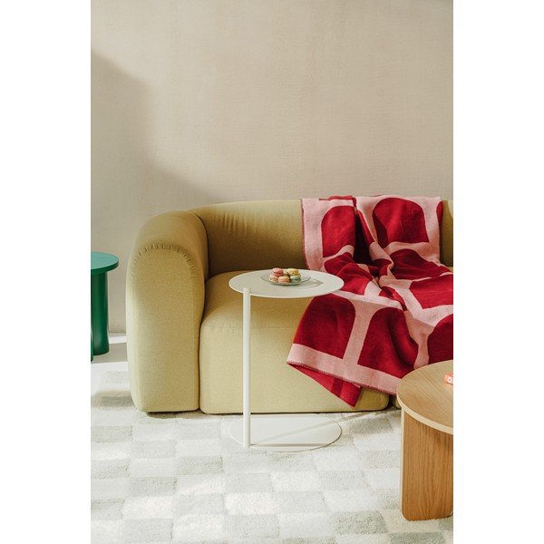 Tavolino rotondo in acciaio 41x40 cm Ande – noo.ma-image-1