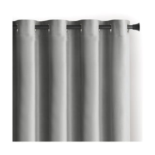 Tenda parzialmente oscurante grigio chiaro in velluto 140x245 cm Eyelets – Restilo