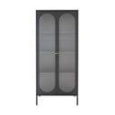 Vetrina metallica nera 80x180 cm Adelaide - House Nordic