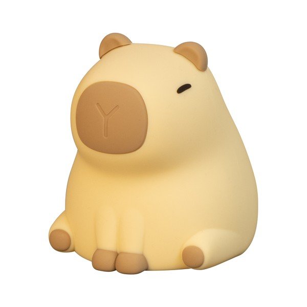 Luce notturna per bambini giallo chiaro Capybara – Fischer & Honsel