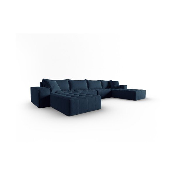 Divano angolare blu Mike - Micadoni Home-image-2