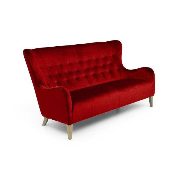 Divano Medina rosso mattone, 190 cm - Max Winzer