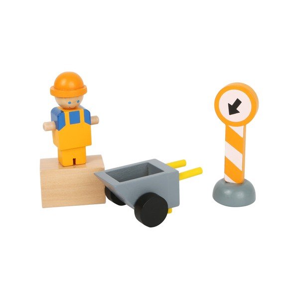 Gru da costruzione in legno per bambini - Legler-image-2