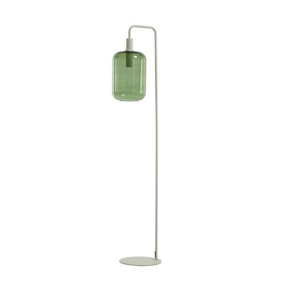 Lampada da terra verde (altezza 155 cm) Lekar - Light & Living