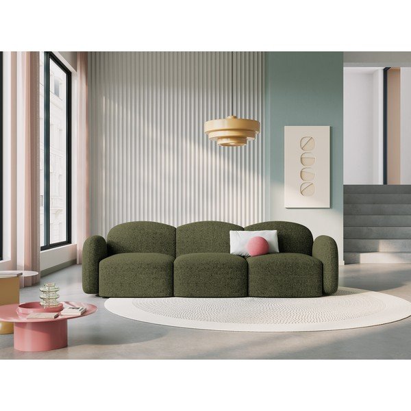 Divano verde 272 cm Blair - Micadoni Home-image-1