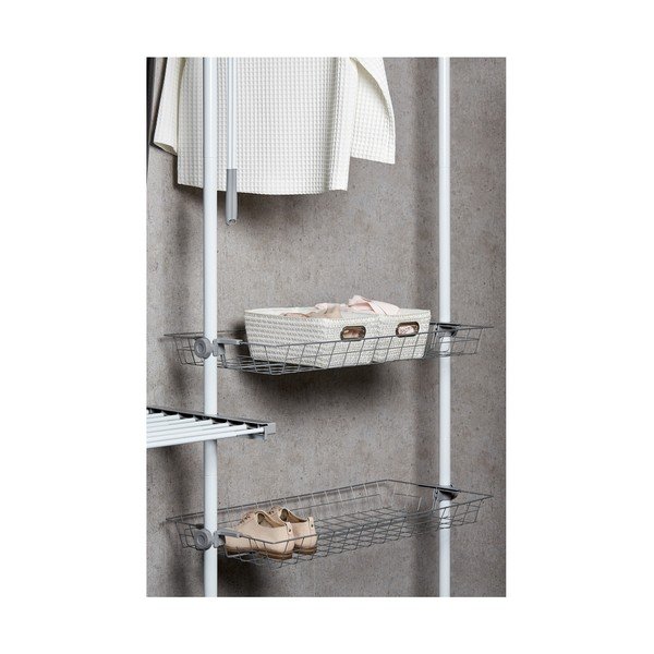 Cestino bianco, larghezza 28 cm Chromo - Wenko-image-3