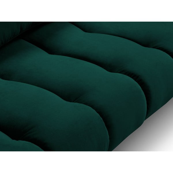 Divano in velluto verde scuro Octave - Interieurs 86-image-4