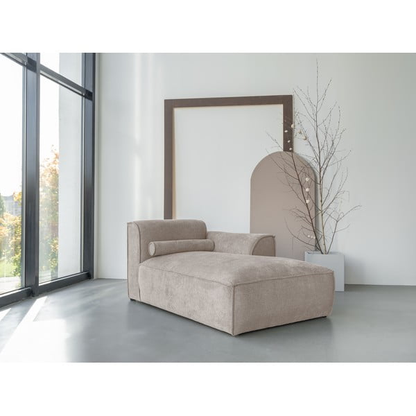 Divano componibile beige (con penisola a destra) Flex Felix – Miuform-image-1