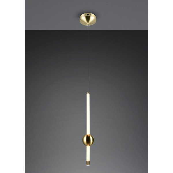 Lampadario LED color ottone con intensità regolabile Melita – Trio-image-2