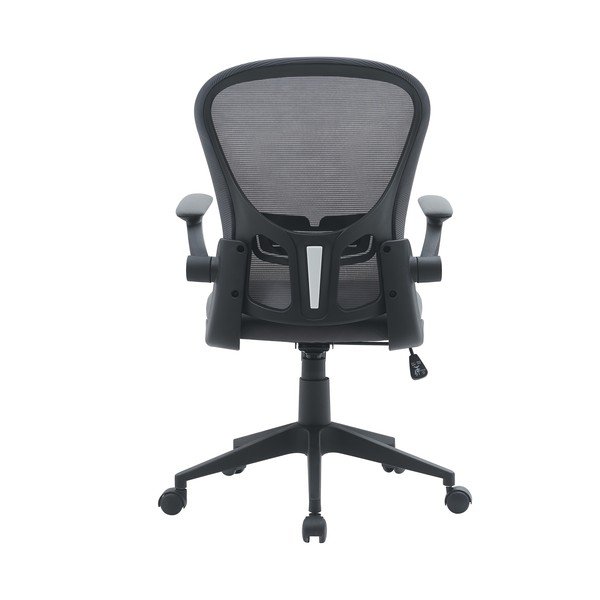 Sedia da ufficio grigia in imbottito Kempton – Yes Everyday-image-4