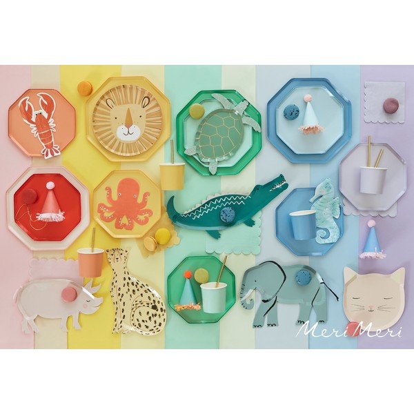 Tovaglioli di carta in set da 16 Seahorse - Meri Meri-image-1