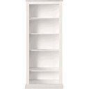 Libreria in legno di pino bianco 181x31 cm Mille - Støraa