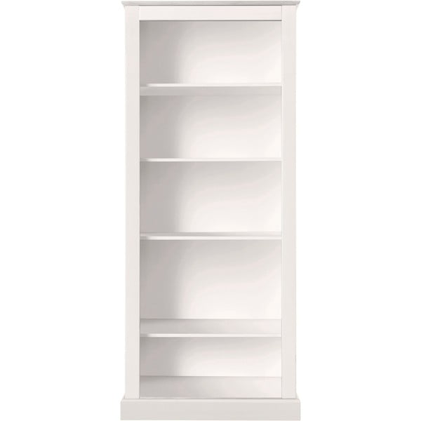 Libreria in legno di pino bianco 181x31 cm Mille - Støraa