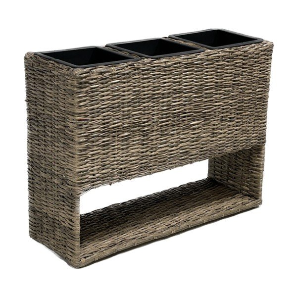 Fioriera in metallo (altezza 60 cm) Melissa - Garden Pleasure-image-1