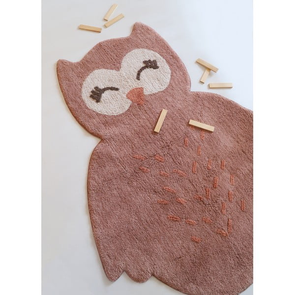 Tappeto rosa per bambini 90x115 cm Little Pepa - Nattiot-image-2