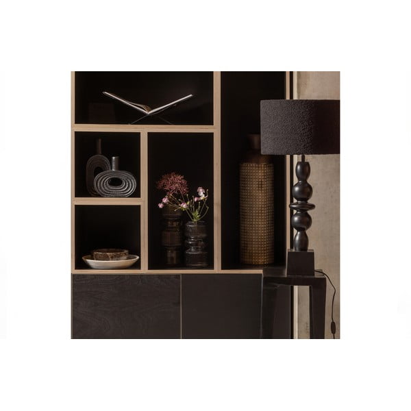 Piede di lampada nero 65 cm Chrissie - WOOOD-image-2