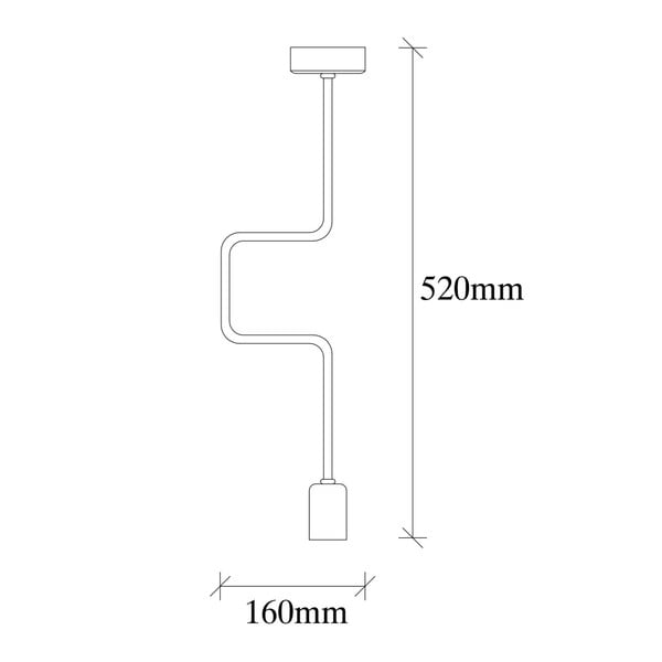 Apparecchio a sospensione in metallo nero Opviq luci Joshua - Opviq lights-image-3