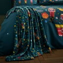 Coperta con motivo natalizio in micropile 130x170 cm Nutcracker - Catherine Lansfield