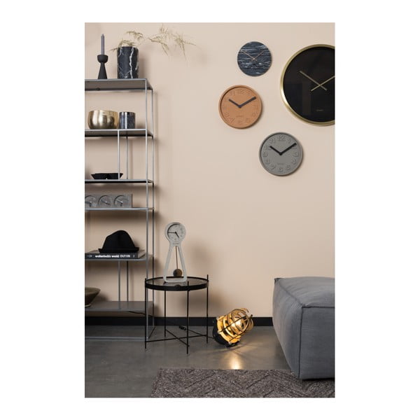 Orologio da parete in sughero Sughero, ø 31 cm - Zuiver-image-2