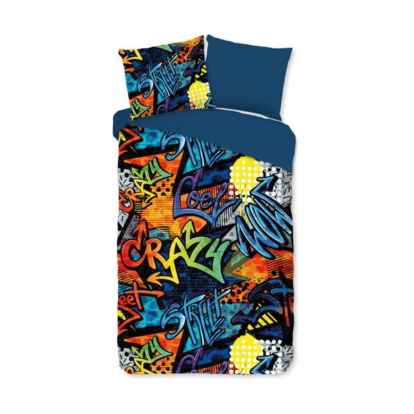 Set copripiumino e federa da bambini in microfibra per letto singolo ed esteso 140x220 cm Jeff – Good Morning