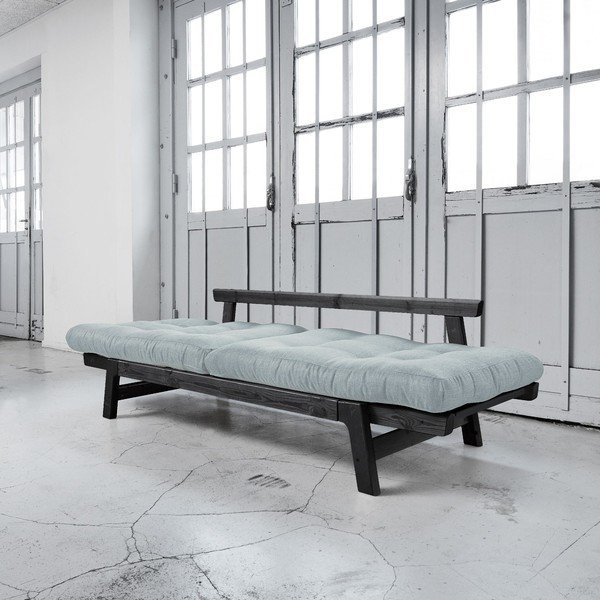 Rozkládací pohovka Karup Step Black/Sky Blue-image-2