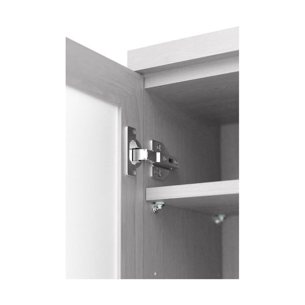 Mobile da bagno in rovere bianco Mezza - Wireworks-image-4