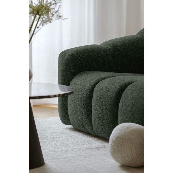 Divano angolare verde scuro (con penisola a sinistra/a L) Shell – Miuform-image-3