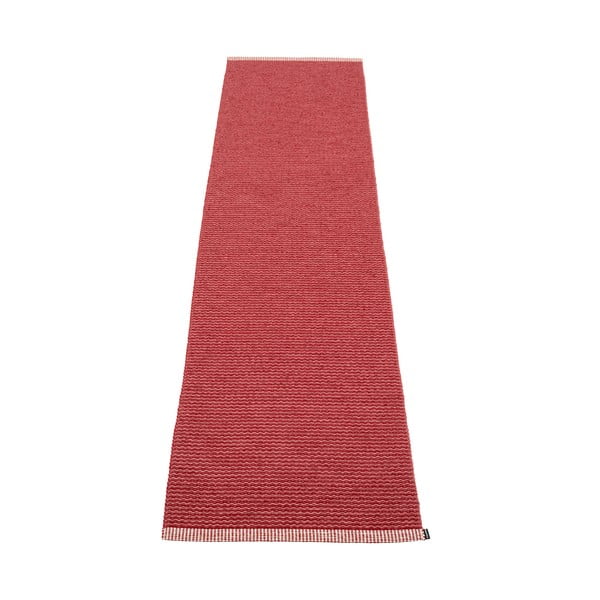 Passatoia da interno/esterno rossa 70x300 cm Mono Blush – Pappelina