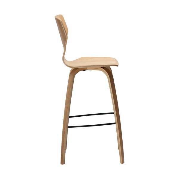 Sgabello da bar di colore naturale (altezza della seduta 75 cm) S.I.T – DAN-FORM Denmark-image-2