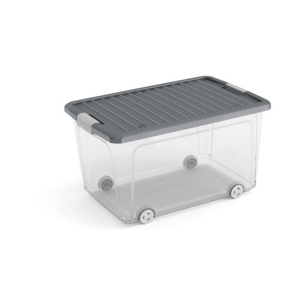 Scatola con coperchio in plastica 56,5x39x31,5 cm W box L – KIS