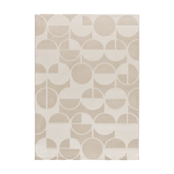 Tappeto color crema/avorio 80x150 cm Flora – Universal-image-4