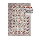 Tappeto in lana rosso e blu tessuto a mano 200x290 cm Iris Traditional - Flair Rugs