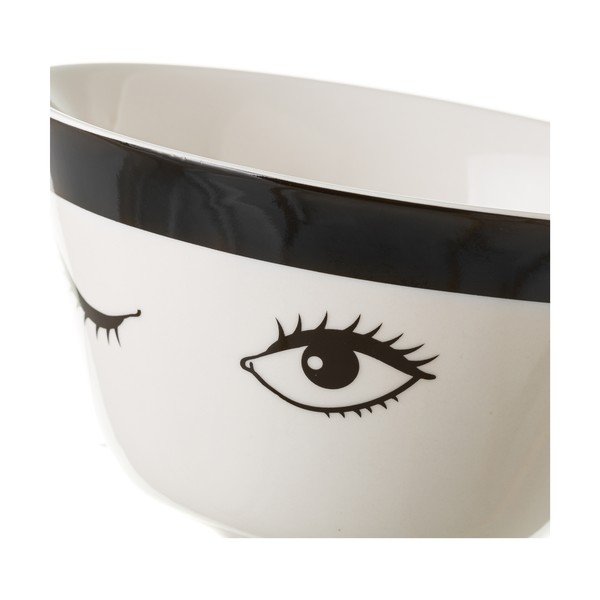 Ciotola in porcellana Unimasa Black Dreameyes, 750 ml Dream Eyes - Casa Selección-image-1