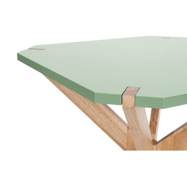 Tavolino Mister verde menta, 45 x 45 cm Mister X - Leitmotiv-image-2