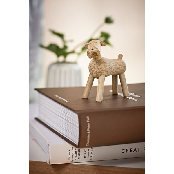 Statuetta in legno di quercia Tim - Kay Bojesen Denmark-image-3