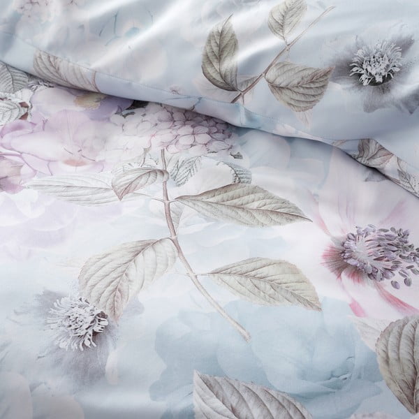 Set copripiumino e federa azzurro per letto singolo 135x200 cm Floral Serenity – RHS-image-4