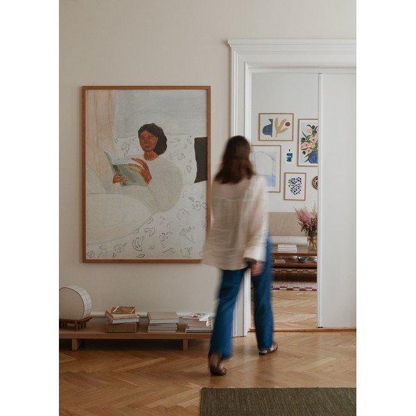 Poster 50x70 cm Morning Read  – Isabelle Vandeplassche – The Poster Club-image-2