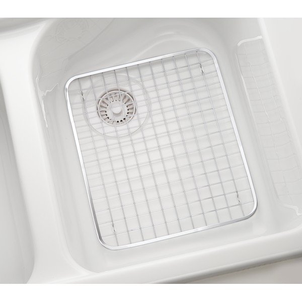 Tappeto per lavello in metallo , 32,5 x 28 cm Gia - iDesign-image-1