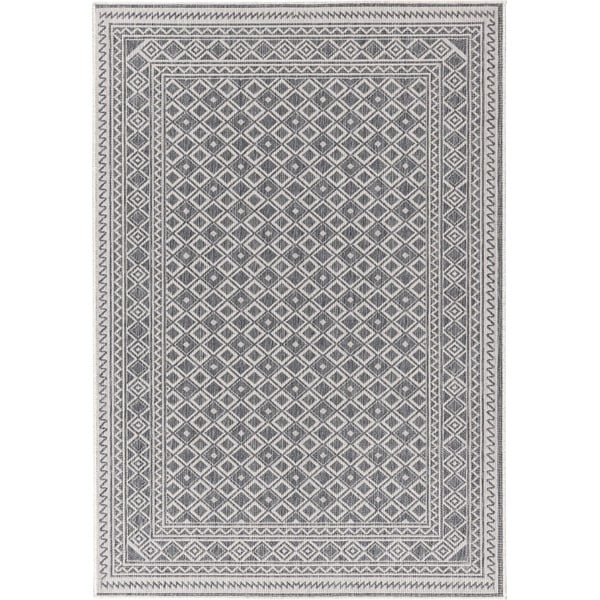 Tappeto grigio per esterni 230x160 cm Terrazzo - Floorita-image-3