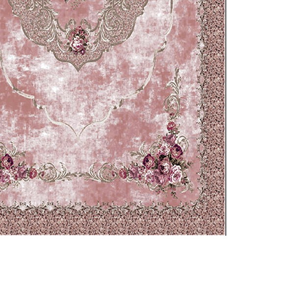 Set di tappetini per il bagno rosa 2 pz 60x100 cm – Foutastic-image-3