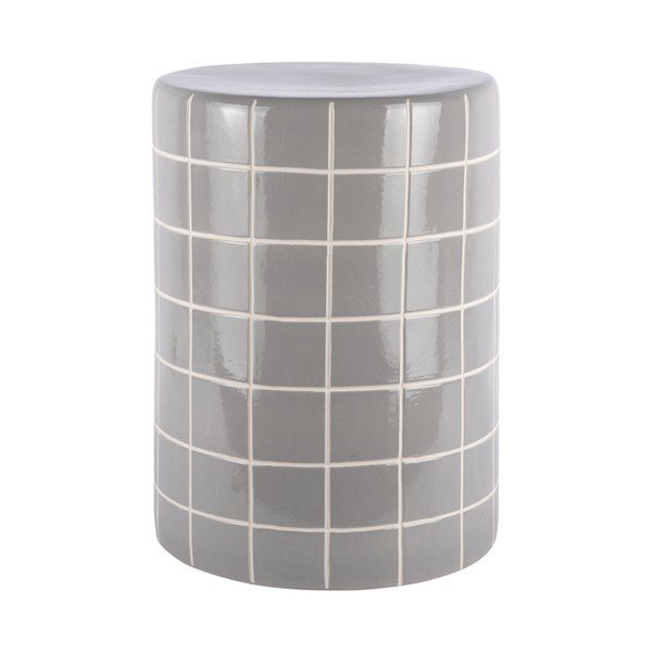 Tavolino rotondo in ceramica ø 33 cm Retro Tiles – Leitmotiv