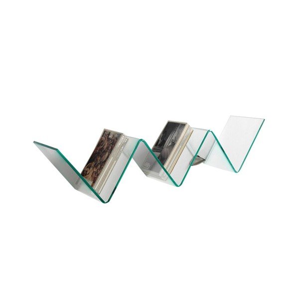 Mensola in vetro Zig Zag - Tomasucci